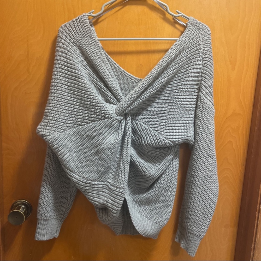 Guess Cross Knit Sweater